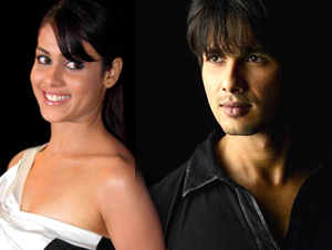 Shahid, Genelia to spend night together in a car