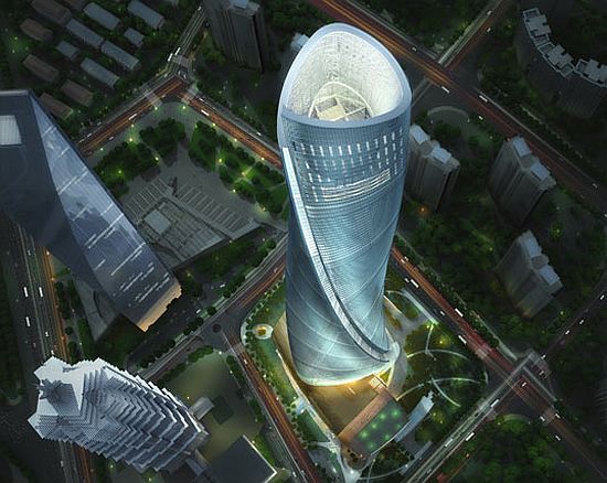 Shanghai tower is year''s best skyscraper