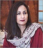 Sherry Rehman, Central Information Secretary of the Pakistan People’s Party
