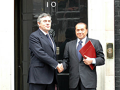 Gordon Brown, Silvio Berlusconi