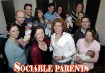 Sociable parents likely to have brighter kids