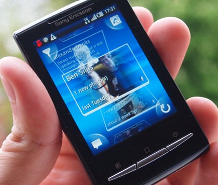 X10 Mini on shelves: Sony