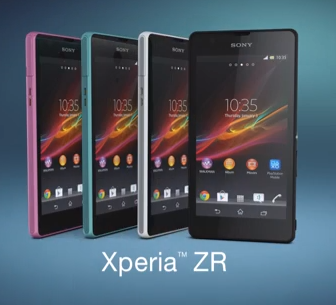 Sony Xperia ZR now available for pre-booking in India