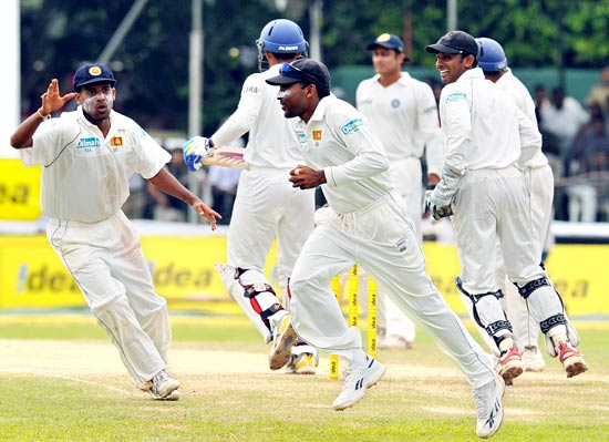 Sri Lanka bowl out India for 642 in first innings 