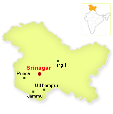 Gunbattle with terrorists all day in Srinagar