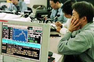 Shares fall 3.2 per cent in Seoul