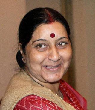 Foreign retailers will eventually hike prices and loot the people: Sushma Swaraj
