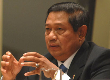 Indonesian President Susilo Bambang Yudhoyono