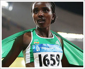 Dibaba not in 5,000m