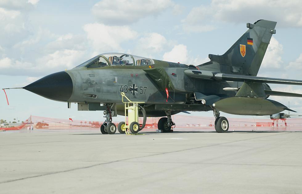 RAF Tornado makes emergency landing at British airport 