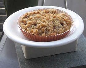 Traditional apple crumble named ''Britain''s favourite school pudding''