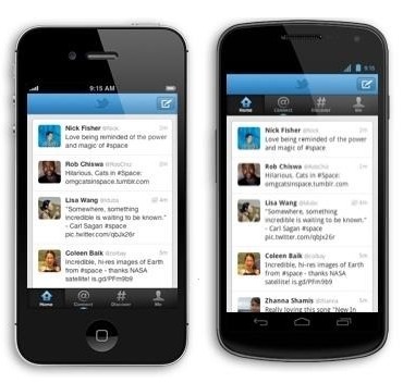 Twitter updates its mobile app for iOS and Android 