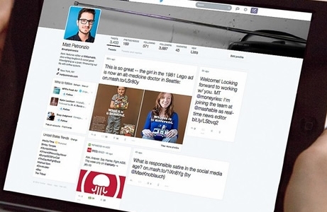 Twitter redesigning webpage to give Facebook-like look