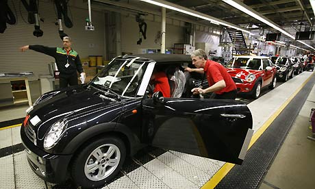 UK new car production 