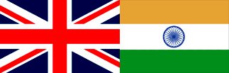 UK India Flag