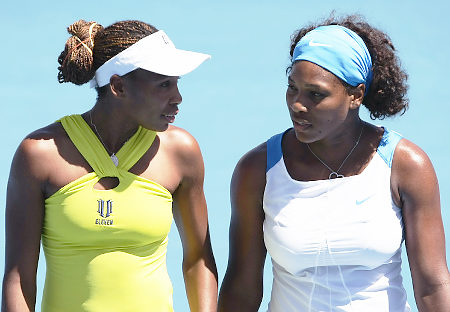 Williams sisters tower above all guests at Hamptons magazine party