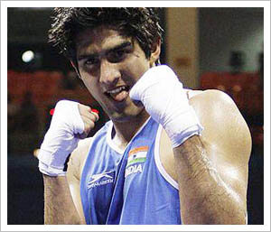 Vijender advances into quarterfinal of WBC