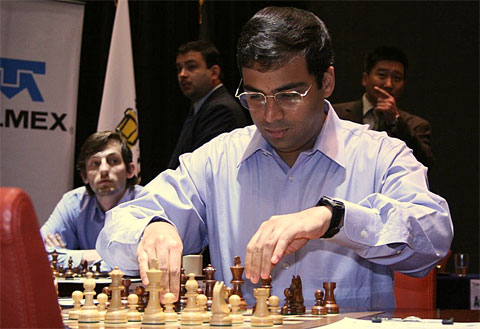 Anand draws sixth game with Topalov