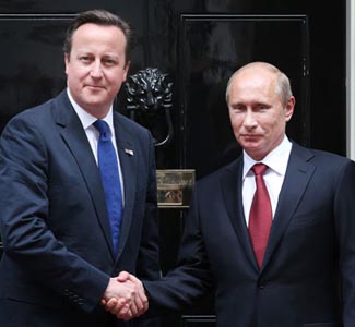 Russia, Britain want peaceful settlement in Syria