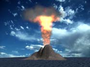 1600 volcanic eruption in Peru 
