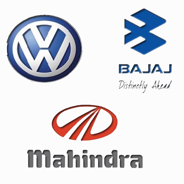 Auto sector firms Volkswagen Mahindra and Bajaj have warned that they 