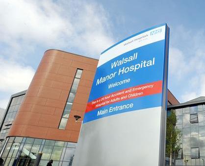 Walsall Healthcare NHS investigating death of patient outside an A&E