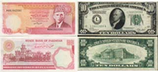 Pakistan & US Currency