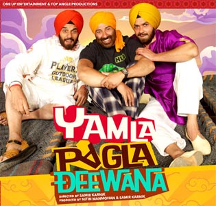 Rustic Punjabi flavour dominates 'Yamla Pagla Deewana' music