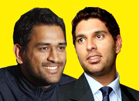 Mahendra Singh Dhoni, Yuvraj Singh