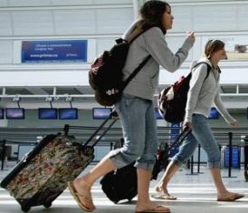 Despite the economic recession, tourism spending in Canada go up