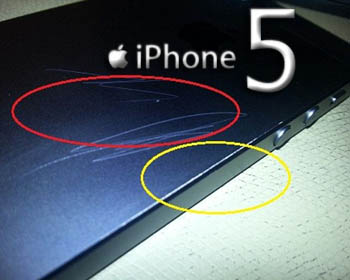 Early iPhone 5 users complaining about marks and scratches on new handsets 