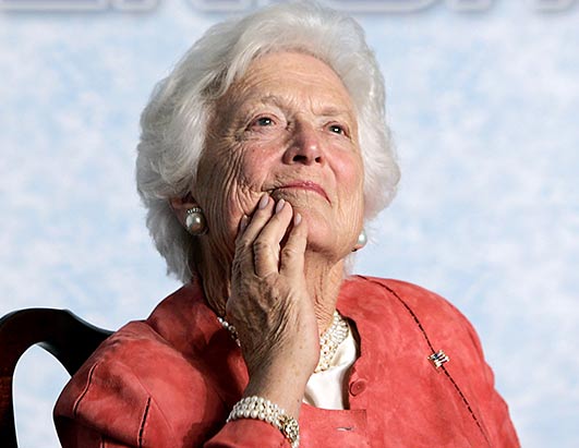 Former first lady of US Barbara Bush is out of hospital