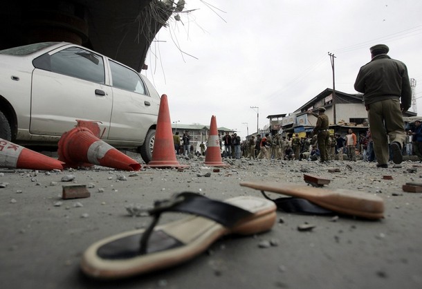 Seven soldiers killed in Srinagar-Baramullah highway bomb blast