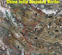China India Disputed Border
