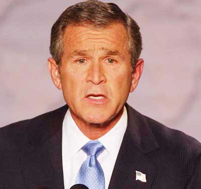 Bush offers full support to Pakistan's new president 