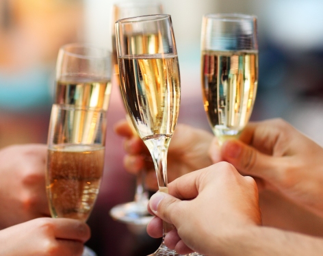 champagne hangovers