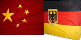 China & Germany Flag