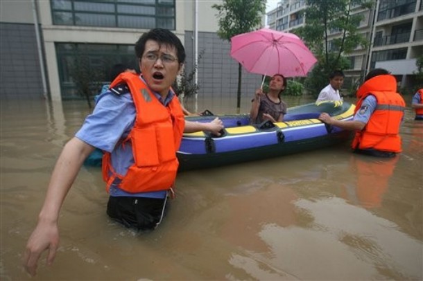 Death toll in China floods rises to 40