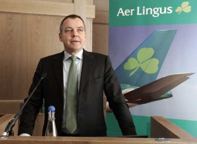 Aer Lingus CEO Müller’s pay increased to €1.29m