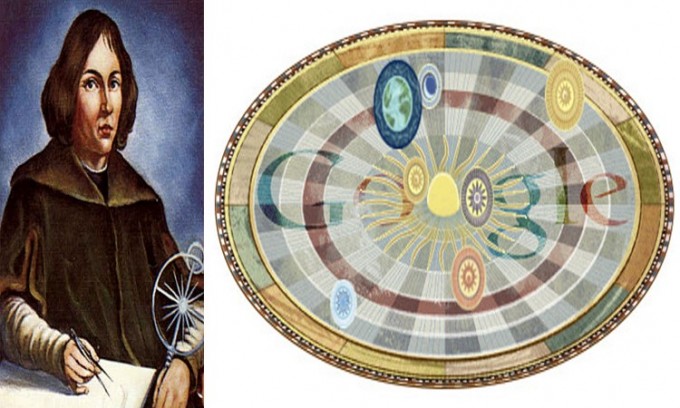 Google creates doodle to mark 540th birthday of Copernicus