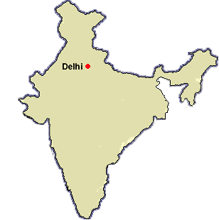 India Map Delhi