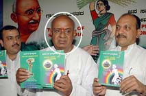 Devegowda releases JDS manifesto