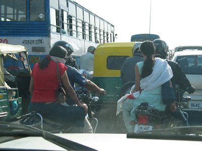 Religious procession chokes roads in Delhi  