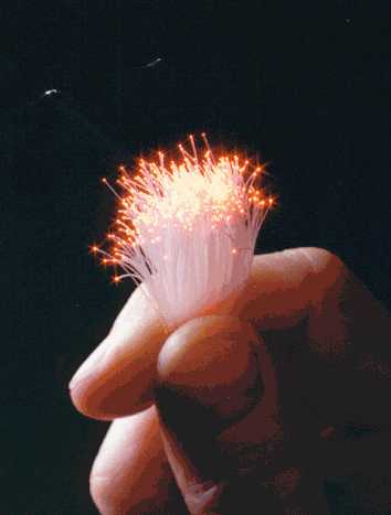Optical fibres ultrafast home networks