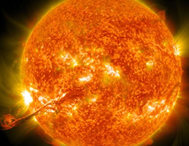 filament on the Sun