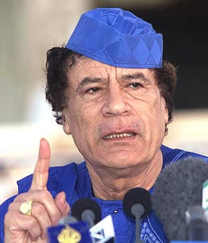 In three African countries, it's Gaddafi to the rescue