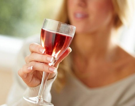 glass of wine