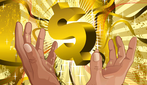 Gold ended a tad higher on Monday after initially rising