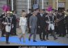 Prince Charles and Camilla Duchess of Cornwall Official Visit with Madrid Mayor Alberto Ruiz Gallardon at the Town Hall