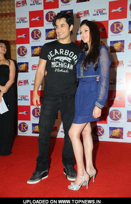 Ali Zafar and Aditi Rao Hydari at Promotional event of the movie "London Paris New York" at Andheri